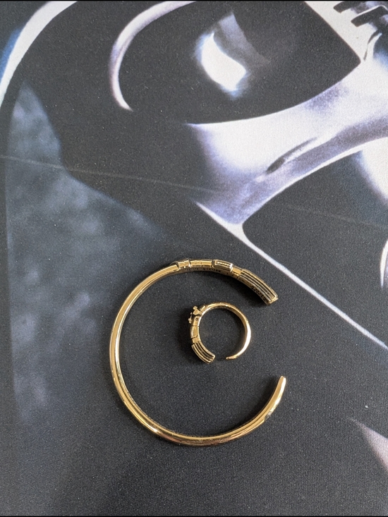 Jewelry - Star Wars X Han Cholo Dark Side Gold Tone Bangle and Matching Ring Set